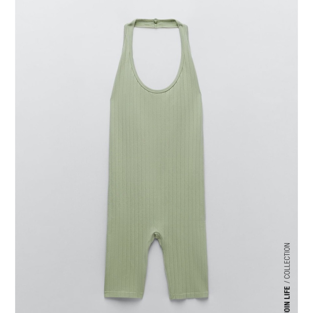 Zara seamless halter neck jumpsuit